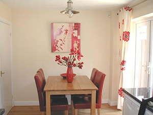 The Mews Cottage - Dining area will seat four plus a highchair on request